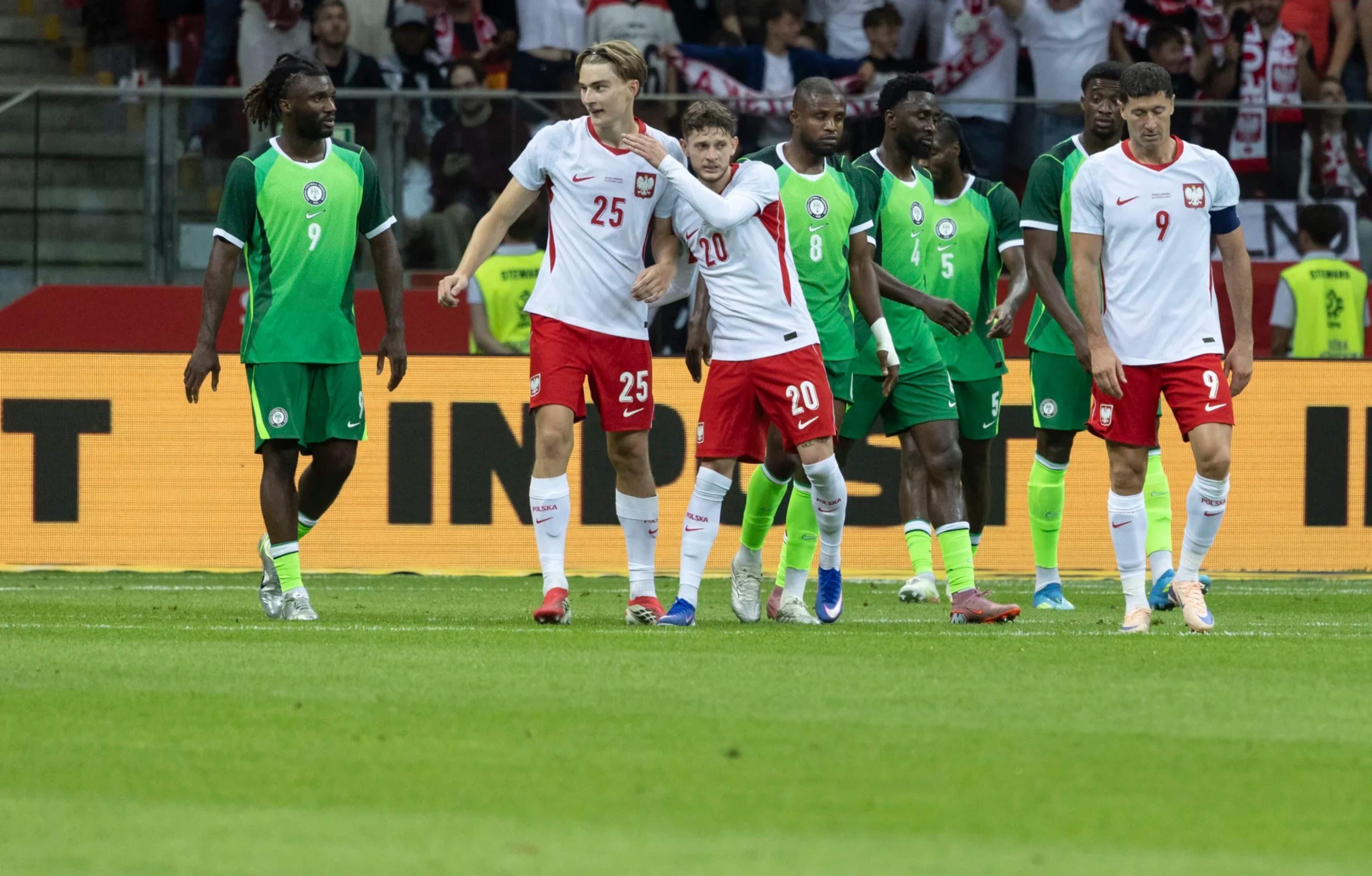 Poland Rescue Draw Against Nigeria in Warsaw,