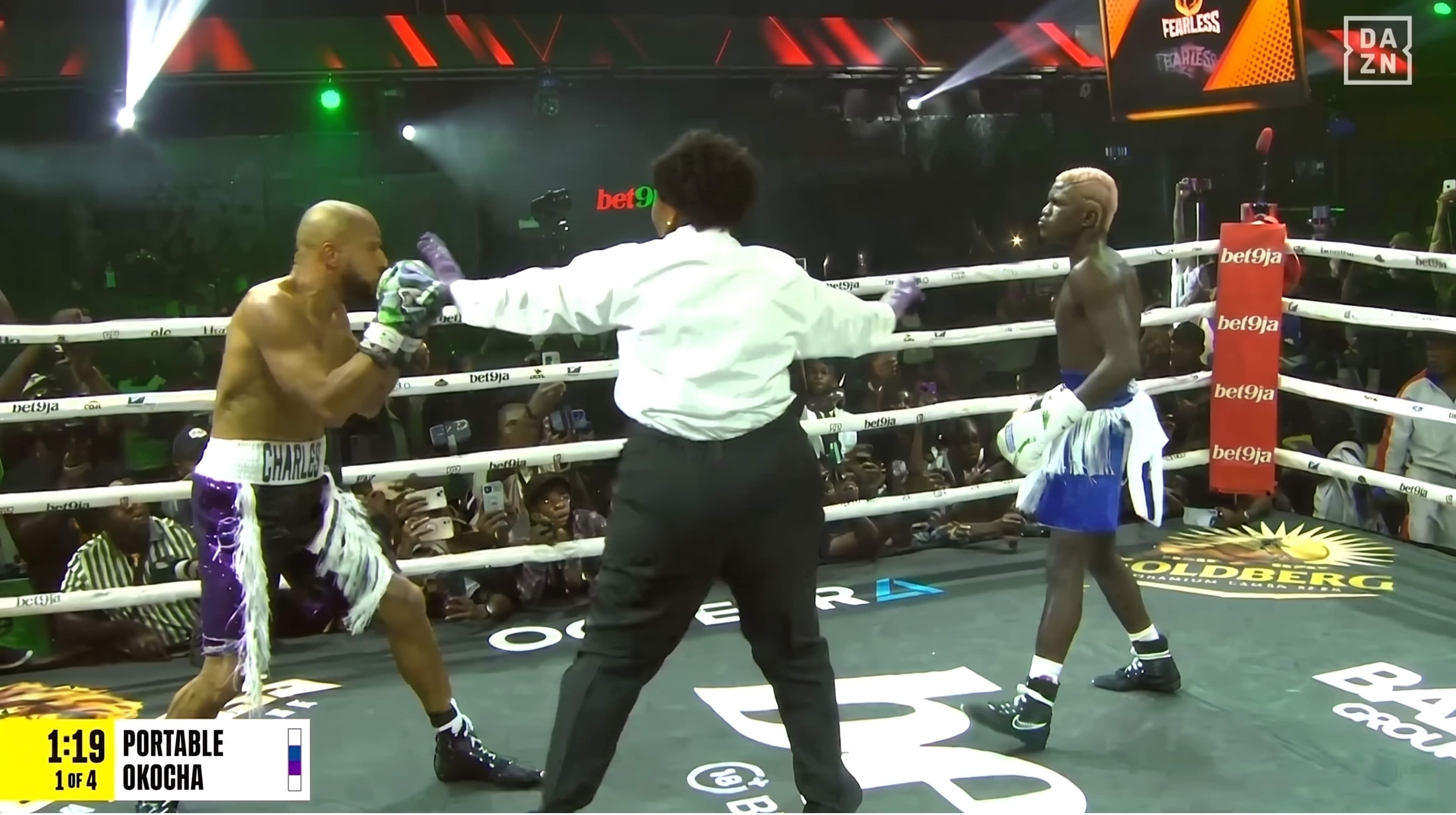 Portable Apologises After Walkout in Okocha Boxing Rematch