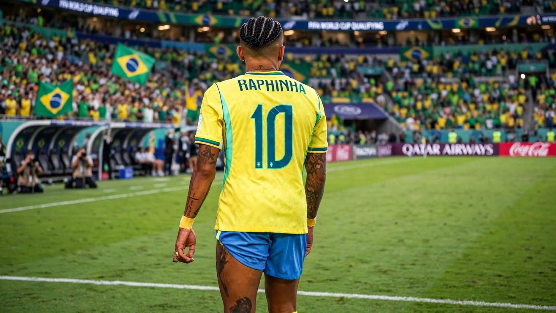 End of an Era: Raphinha Inherits Brazil No. 10 Shirt from Neymar